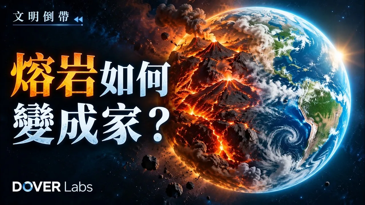 地球怎麼從熔岩，變成生命的家？
